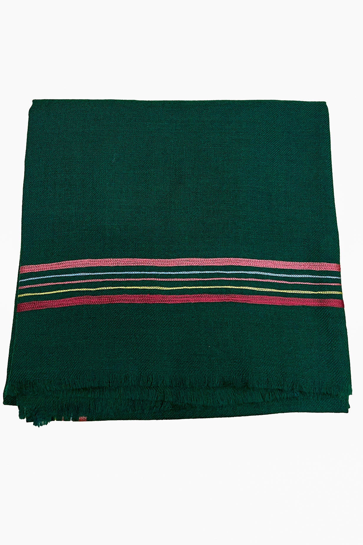 The Capitalist | Embroidered Fine Wool Silk Stole | AJD X Mauli