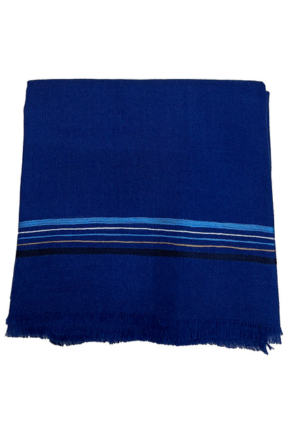 The Capitalist | Embroidered Fine Wool Silk Stole | AJD X Mauli